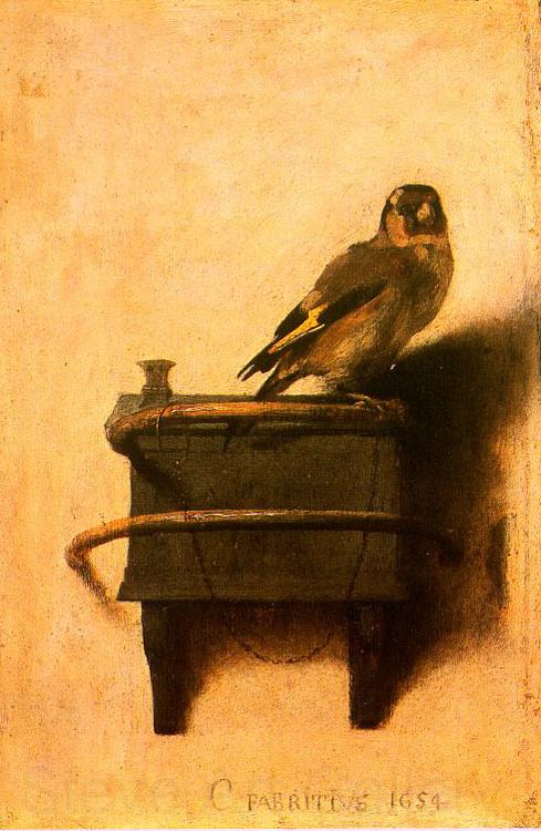 Carel Fabritus The Goldfinch France oil painting art